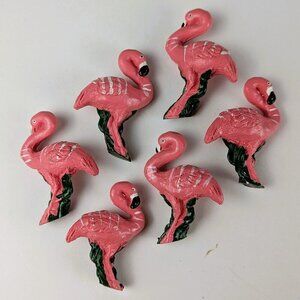 Vintage Pink Flamingo Beads
